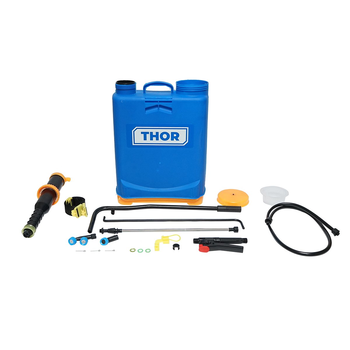 Pompa de stropit vermorel, manual cu rezervor 16L, 2 duze interschimbabile THOR
